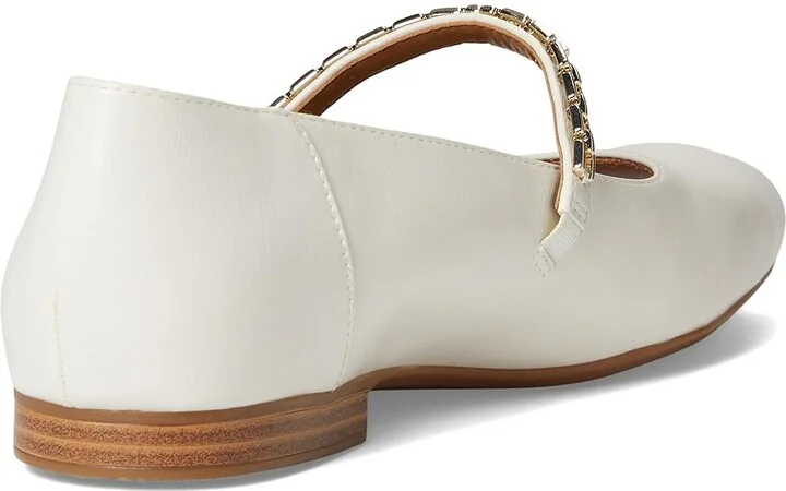 Naturalizer Kelly Chain Women's Shoes Warm White Faux Leather : 5.5 M (B) - Image 4