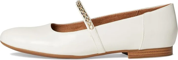 Naturalizer Kelly Chain Women's Shoes Warm White Faux Leather : 5.5 M (B) - Image 6