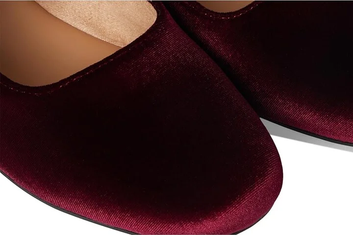 Naturalizer Kelly Women's Slip on Shoes Cabernet Sauvignon : 10 M (B), Leather - Image 7