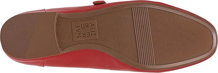 Naturalizer Kelly Women's Slip on Shoes Crimson Red Leather : 6.5 M (B) - Image 3