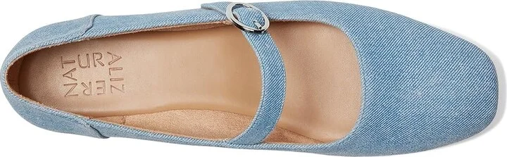Naturalizer Kelly Women's Slip on Shoes Denim Blue Suede : 5.5 M (B) - Image 2