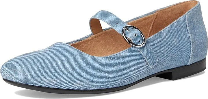 Naturalizer Kelly Women's Slip on Shoes Denim Blue Suede : 5.5 M (B) - Image 5