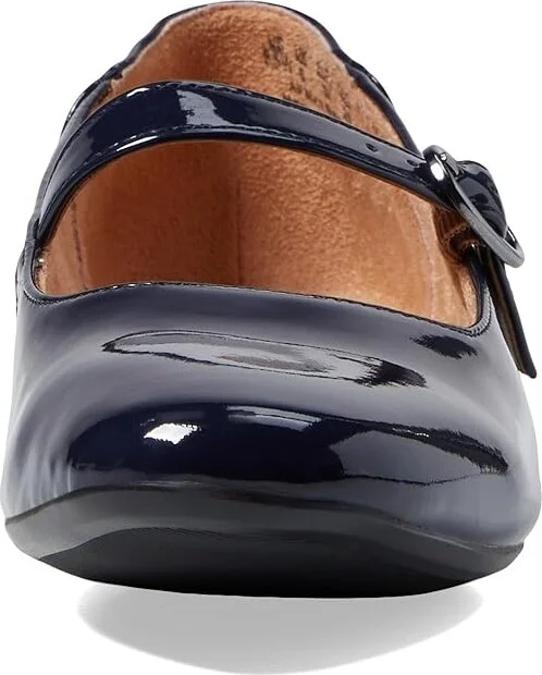 Naturalizer Kelly Women's Slip on Shoes French Navy Synthetic : 9.5 W (C), Leather - Image 2