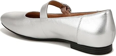 Naturalizer Kelly Women's Slip on Shoes Silver Leather : 10 M (B) - Image 4