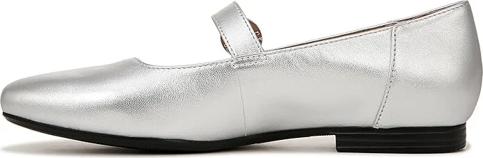 Naturalizer Kelly Women's Slip on Shoes Silver Leather : 10 M (B) - Image 6