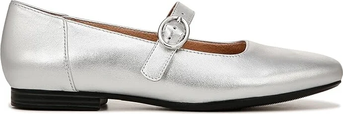 Naturalizer Kelly Women's Slip on Shoes Silver Leather : 10 M (B) - Image 7