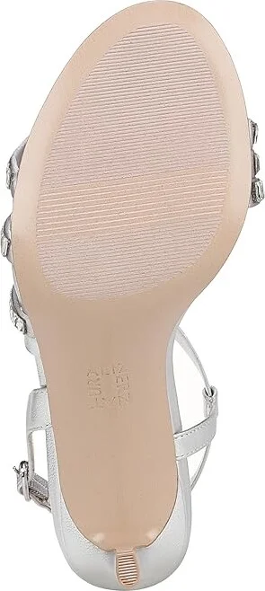 Naturalizer Kimberly 2 Women's Sandals Silver Fabric : 11 M (B) - Image 3