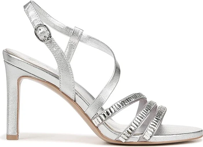Naturalizer Kimberly 2 Women's Sandals Silver Fabric : 11 M (B) - Image 6