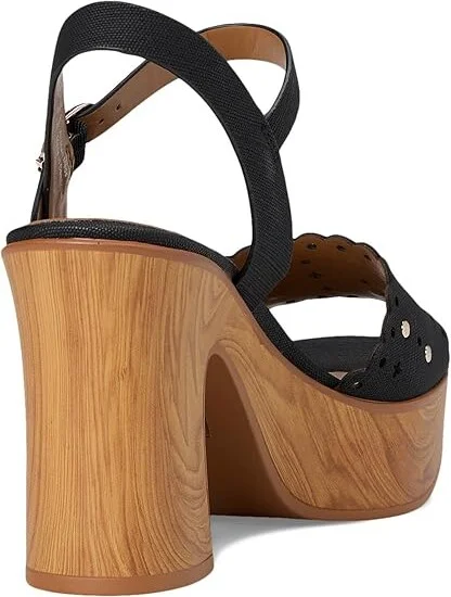 Naturalizer Kira Women's Wedge Shoes Black : 9 M (B), Suede/Synthetic - Image 4