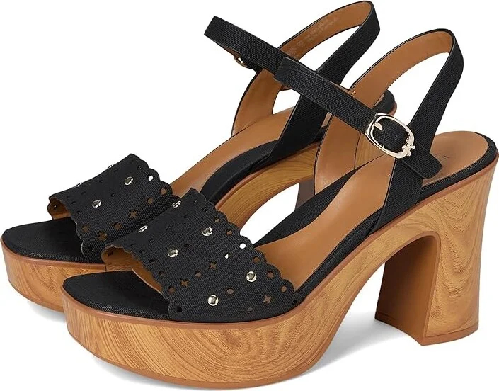 Naturalizer Kira Women's Wedge Shoes Black : 9 M (B), Suede/Synthetic