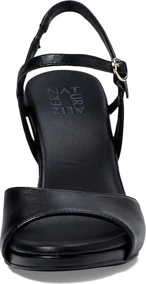 Naturalizer Lala Ankle Straps Women's Sandals Black Leather : 9 M (B) - Image 2