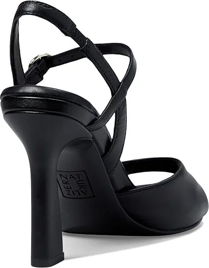 Naturalizer Lala Ankle Straps Women's Sandals Black Leather : 9 M (B) - Image 4
