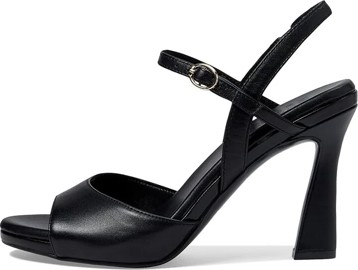 Naturalizer Lala Ankle Straps Women's Sandals Black Leather : 9 M (B) - Image 5