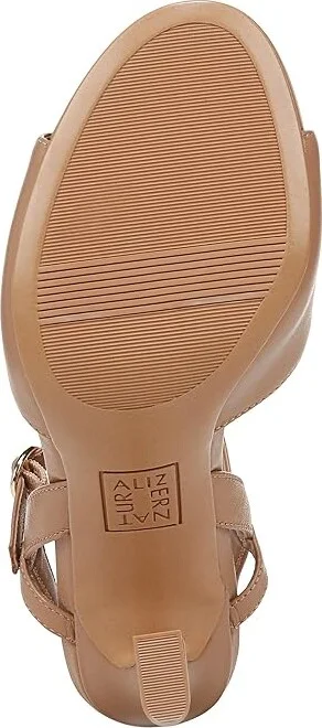 Naturalizer Lala Ankle Straps Women's Sandals Taupe Leather : 12 M (B) - Image 3