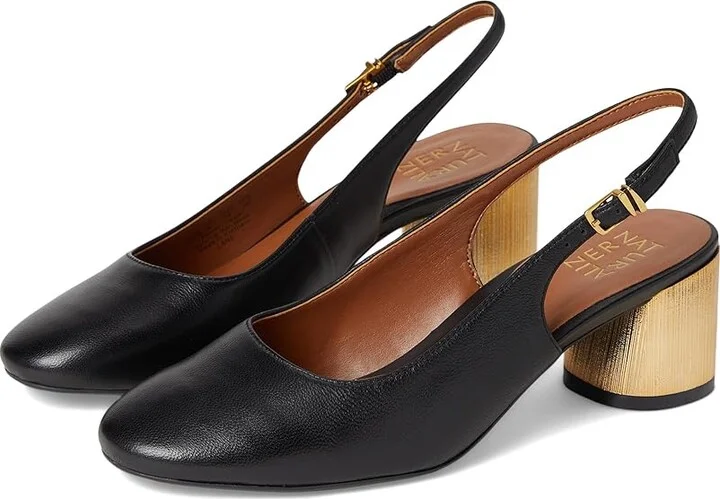 Naturalizer Lane Women's Shoes Black Leather : 9 M (B)