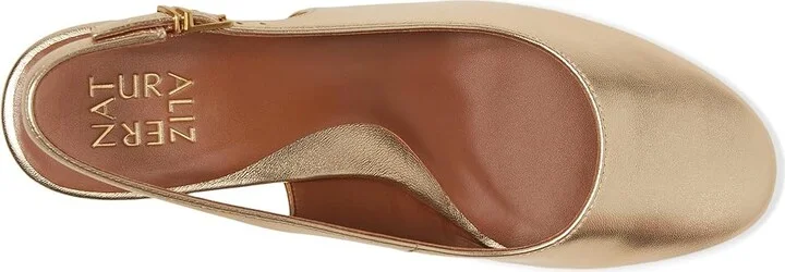 Naturalizer Lane Women's Shoes Dark Gold : 10 W (C), Leather - Image 2