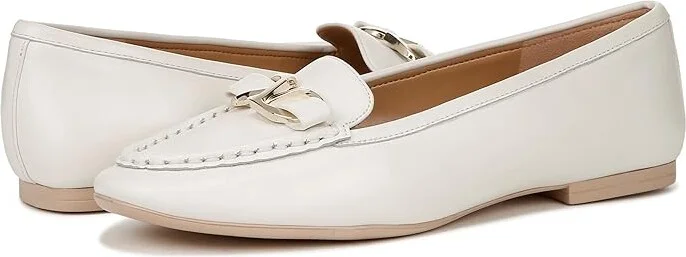 Naturalizer Layla Women's Shoes Warm White/Beige Leather : 10 M (B)