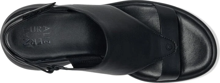 Naturalizer Lillian Women's Wedge Shoes Black : 10 W (C), Synthetic - Image 2
