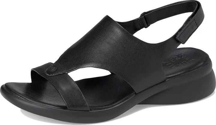 Naturalizer Lillian Women's Wedge Shoes Black : 10 W (C), Synthetic - Image 5