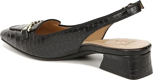 Naturalizer Lindsey Women's Shoes Black Croc Leather : 8.5 M (B) - Image 4