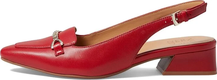Naturalizer Lindsey Women's Shoes Crimson Red Leather : 7 W (C) - Image 5