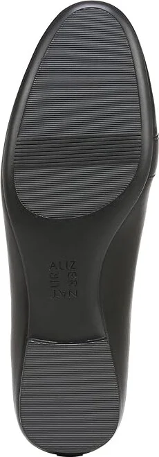 Naturalizer Lola Women's Flat Shoes Black Leather : 8.5 M (B) - Image 3