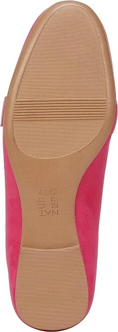 Naturalizer Lola Women's Flat Shoes Pink Flash Suede : 6 M (B), Leather - Image 3