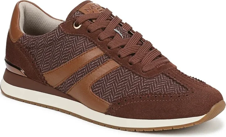 Brown Multicolor Suede