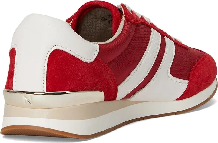 Naturalizer Lorena Women's Shoes Deep Red Fabric & Suede : 10 M (B), Leather/Textile - Image 4