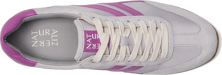 Naturalizer Lorena Women's Shoes Iced Lilac Fabric & Suede : 9 M (B), Leather/Textile - Image 2