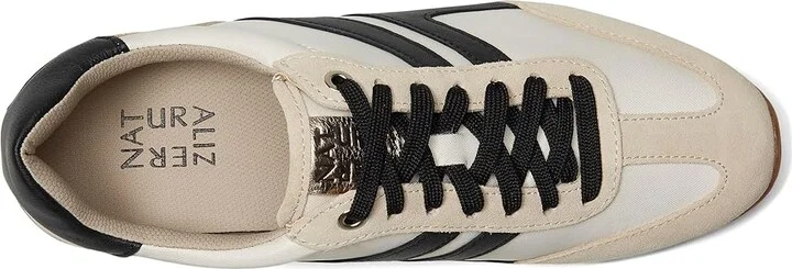 Naturalizer Lorena Women's Shoes Off-white Fabric & Suede : 11 W (C), Leather/Textile - Image 2