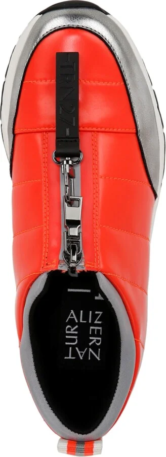 Naturalizer Low-Breakaway Front-Zip Water Resistant Platform Sneakers - Poppy Patent Shine Nylon/Faux Leather - Image 4