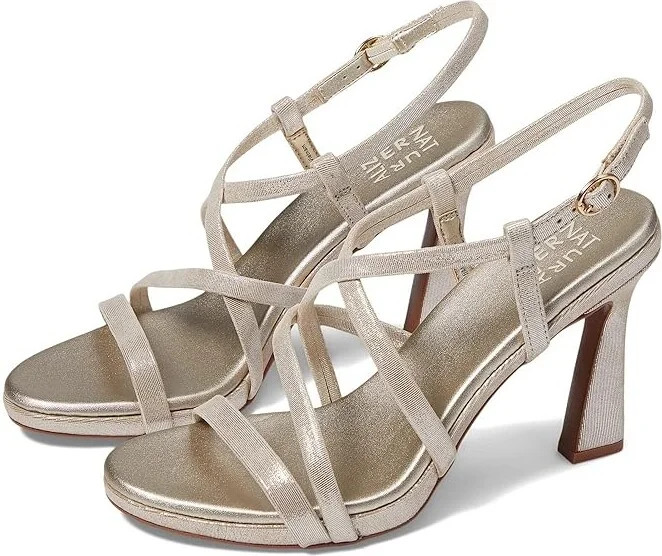 Naturalizer Luisa Women's Shoes Yellow Leather : 8.5 W (C)
