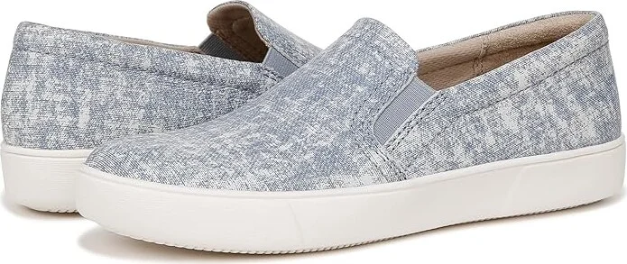 Naturalizer Marianne Women's Slip-on Dress Shoes Clear Sky Blue Suede : 6.5 W (C), Leather