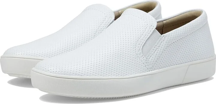 White Perf Leather