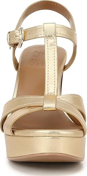 Naturalizer Marnie Women's Shoes Dark Gold Faux Leather : 11 W (C) - Image 4