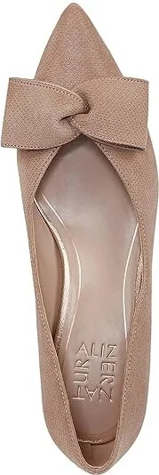 Naturalizer Mavis High Women's Heels Taupe Suede : 6 W (C), Leather/Suede - Image 2