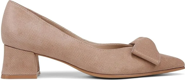 Naturalizer Mavis High Women's Heels Taupe Suede : 6 W (C), Leather/Suede - Image 7