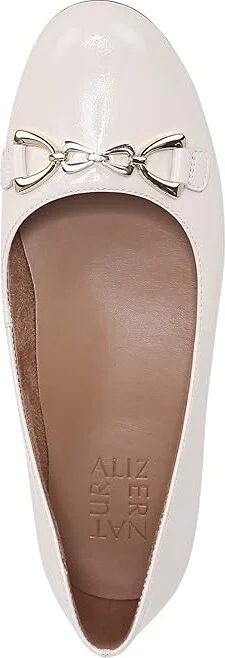 Naturalizer Maxwell-Bit Women's Shoes Satin Pearl Leather : 8.5 M (B) - Image 2