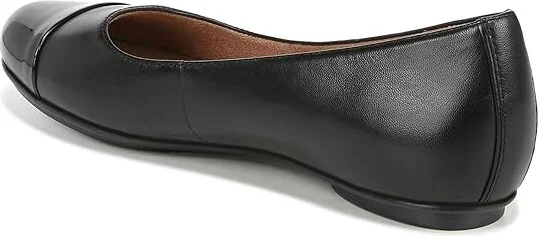 Naturalizer Maxwell Cap Women's Shoes Black : 7.5 W (C), Leather - Image 4