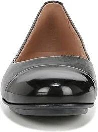Naturalizer Maxwell Cap Women's Shoes Black : 7.5 W (C), Leather - Image 5