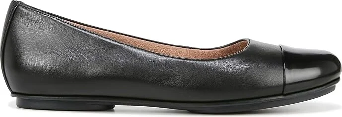 Naturalizer Maxwell Cap Women's Shoes Black : 7.5 W (C), Leather - Image 7