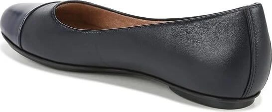 Naturalizer Maxwell Cap Women's Shoes French Navy : 9.5 W (C), Leather - Image 4
