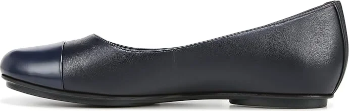 Naturalizer Maxwell Cap Women's Shoes French Navy : 9.5 W (C), Leather - Image 6