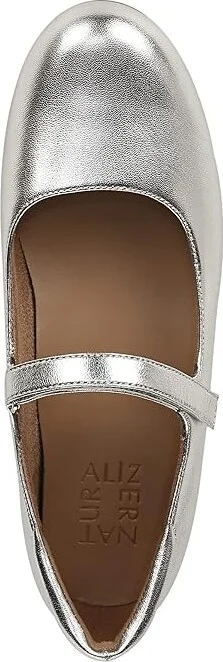 Naturalizer Maxwell-MJ Women's Shoes Silver Leather : 8.5 M (B) - Image 2