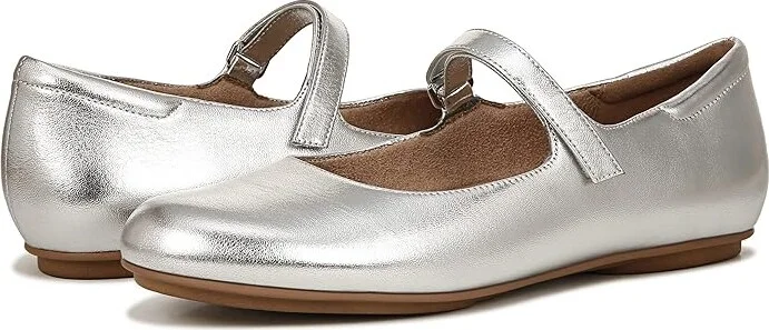 Naturalizer Maxwell-MJ Women's Shoes Silver Leather : 8.5 M (B)