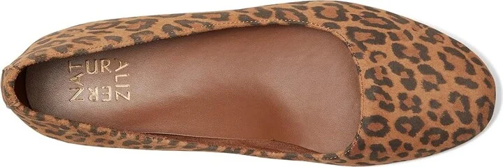 Naturalizer Maxwell Women's Shoes Desert Tan Leopard Print Suede : 6 M (B), Suede/Leather - Image 2