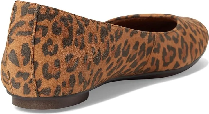 Naturalizer Maxwell Women's Shoes Desert Tan Leopard Print Suede : 6 M (B), Suede/Leather - Image 4