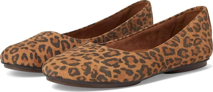Desert Tan Leopard Print Suede