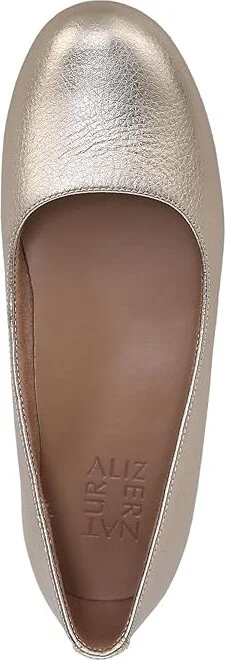 Naturalizer Maxwell Women's Shoes Warm Silver : 9.5 W (C), Leather - Image 2